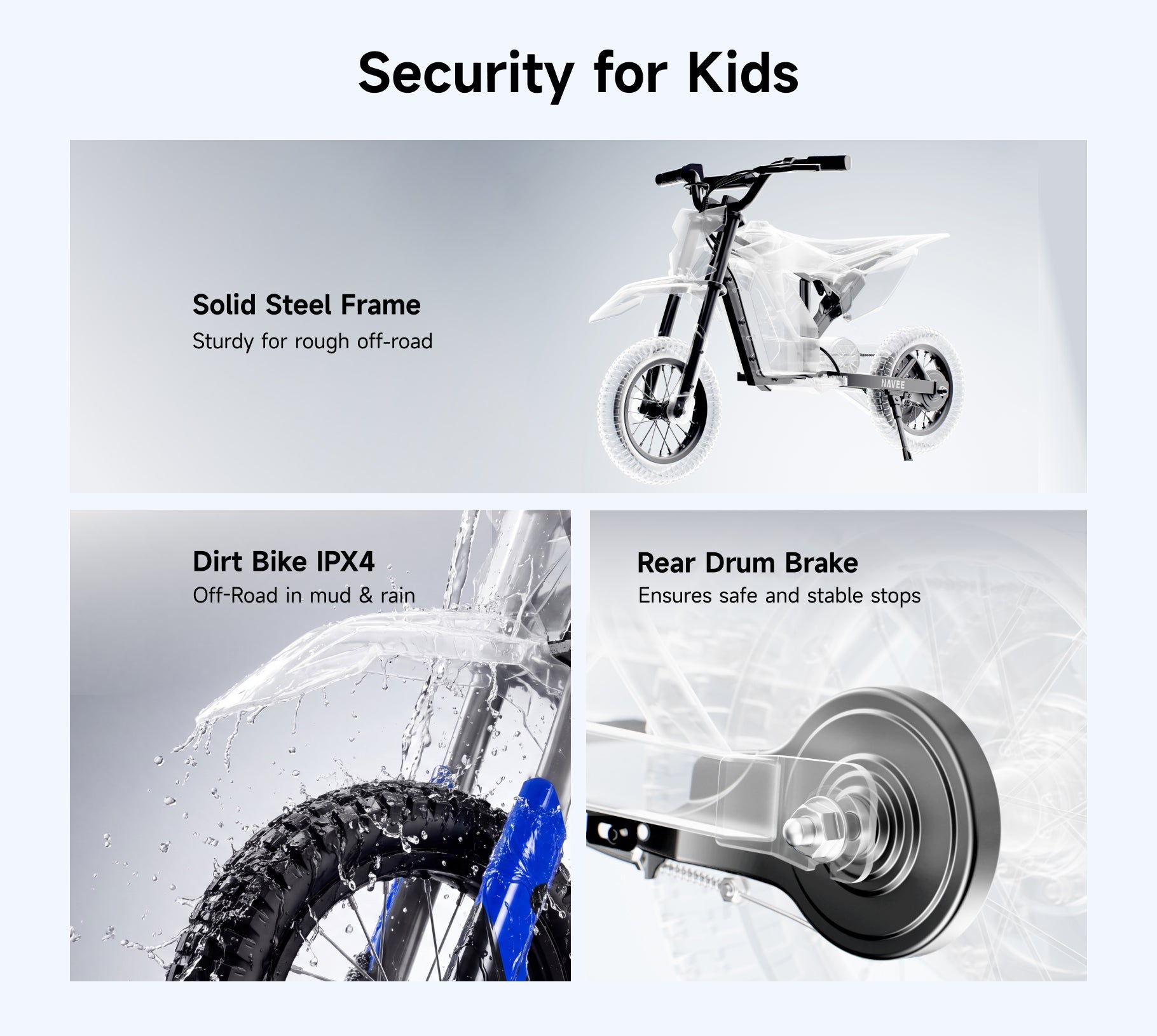 NAVEE Cyber X | Kids Electric Dirt Bike
