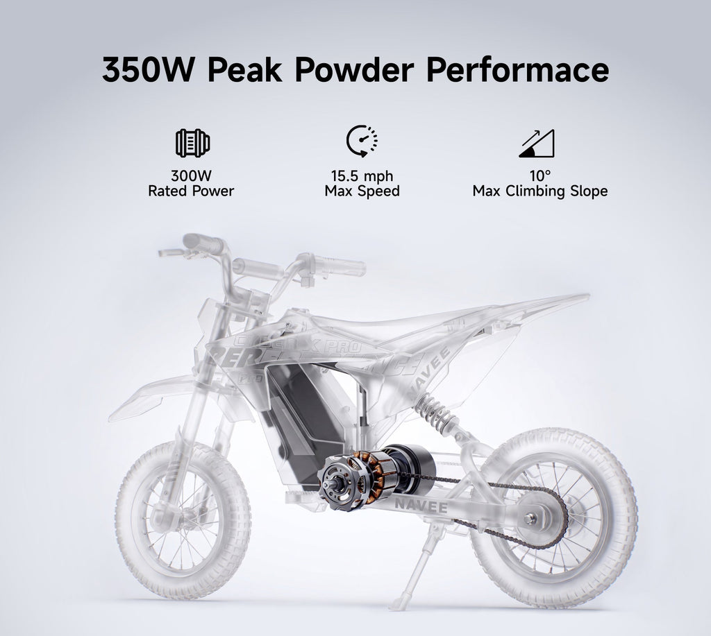 NAVEE Cyber X Pro | High-Speed Kids Dirt Bike