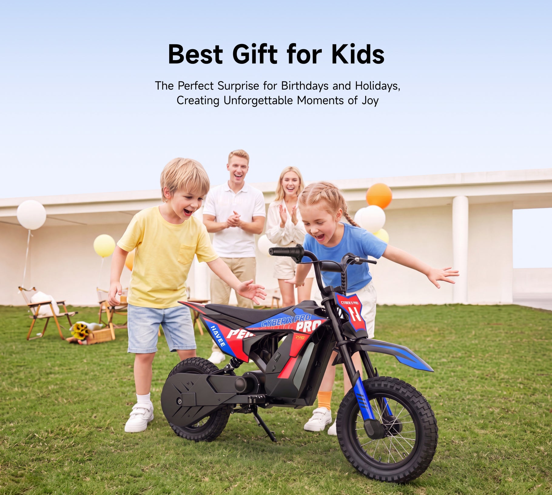 NAVEE Cyber X Pro | High-Speed Kids Dirt Bike