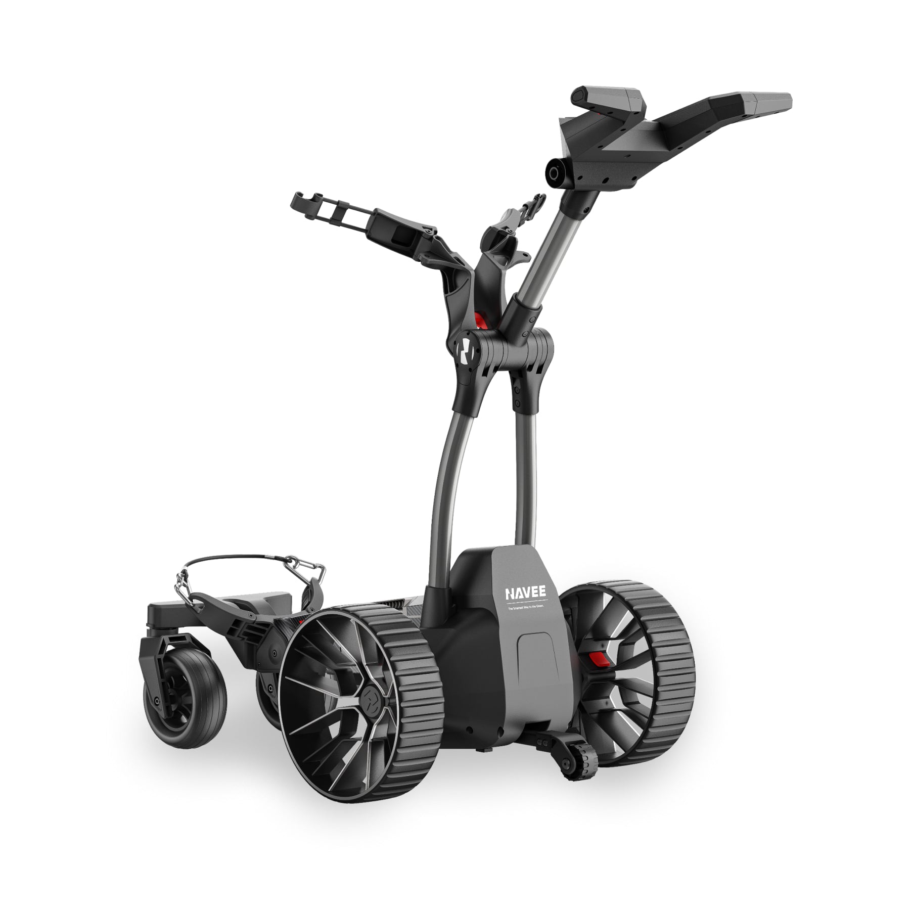 NAVEE Electric Golf Push Cart Birdie 3X/3｜Automatic Follow｜30kg Load｜36-Hole Endurance