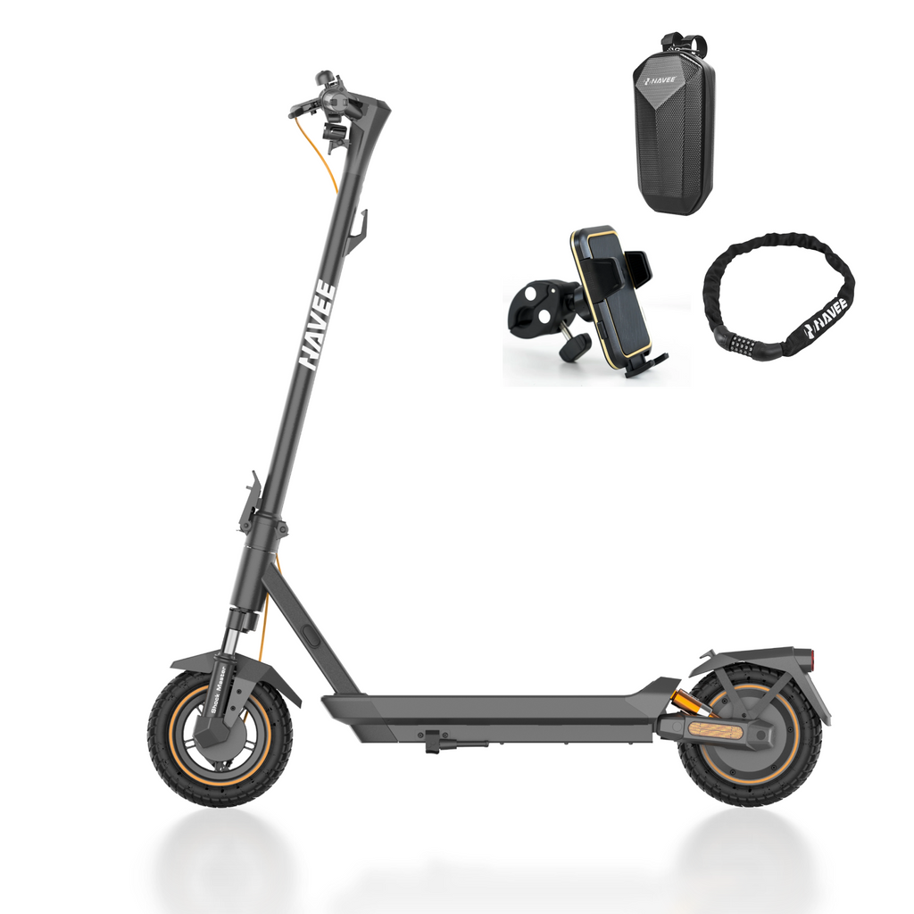 NAVEE GT3 Pro Electric Scooter｜Dual Spring Shock Suspension｜37.3miles Eco-range｜1000W