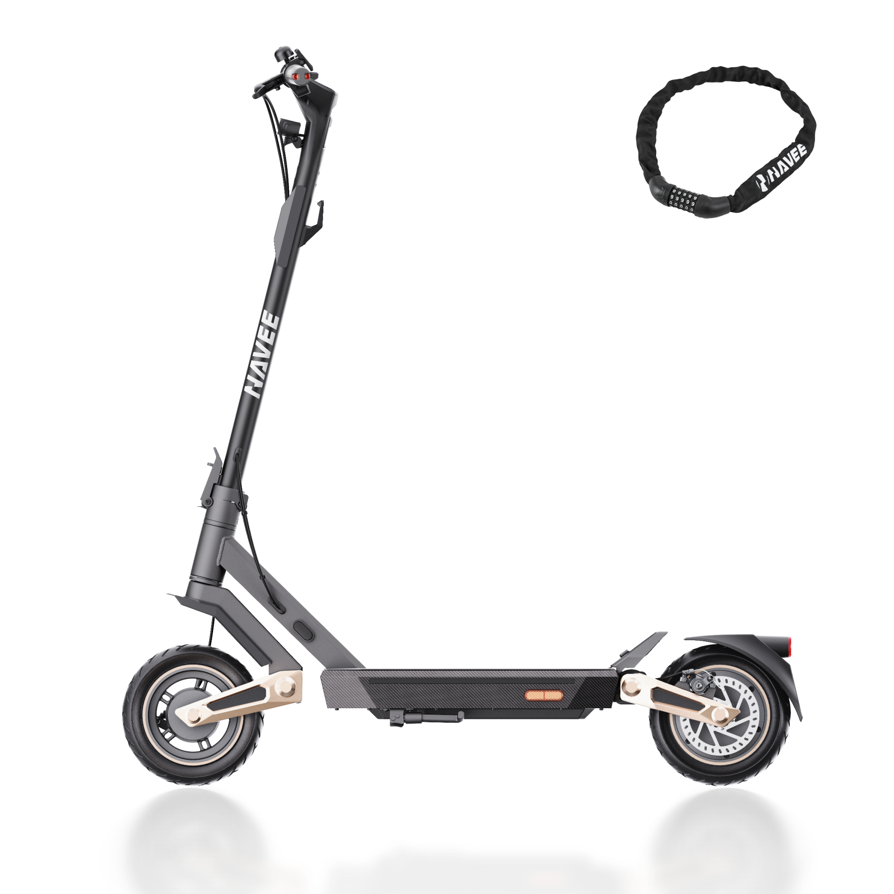 NAVEE ST3 Electric Scooter｜Damping Arm™ Suspension｜37.3miles Eco-range｜1000W