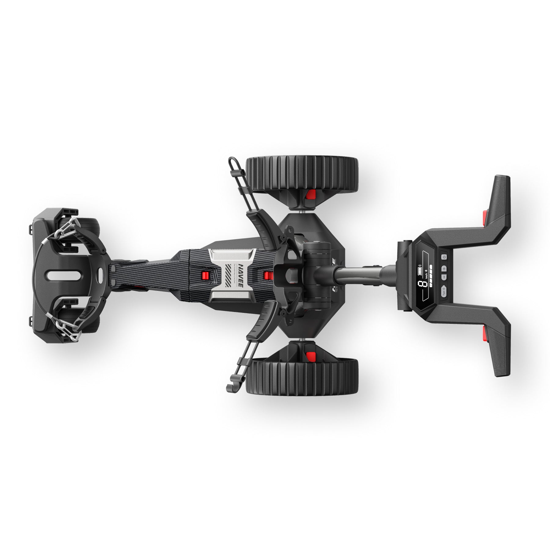 NAVEE Electric Golf Push Cart Birdie 3X/3｜Automatic Follow｜30kg Load｜36-Hole Endurance